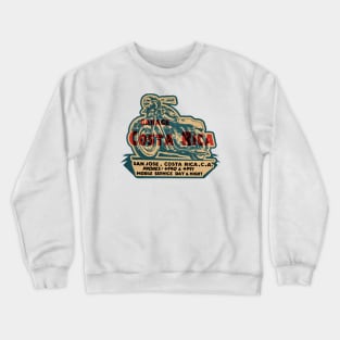 Vintage Costa Rican Moto Shop Crewneck Sweatshirt